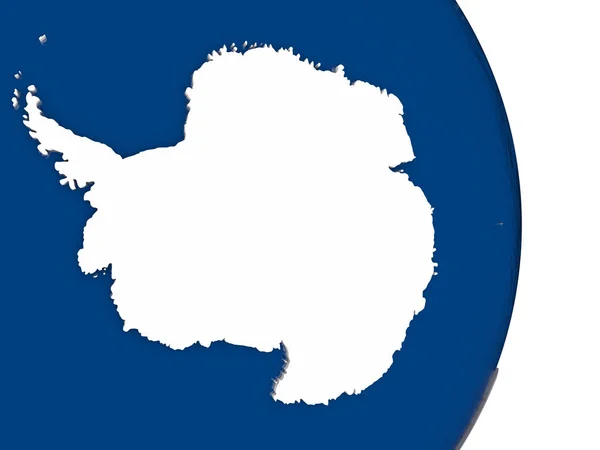 Antártica com sua bandeira — Fotografia de Stock