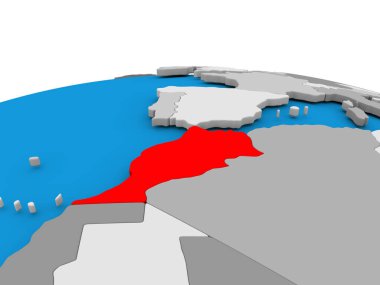 Küre kırmızı Fas