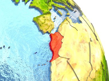 Fas kırmızı yeryüzünde