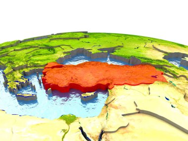 Türkiye dünyada kırmızı