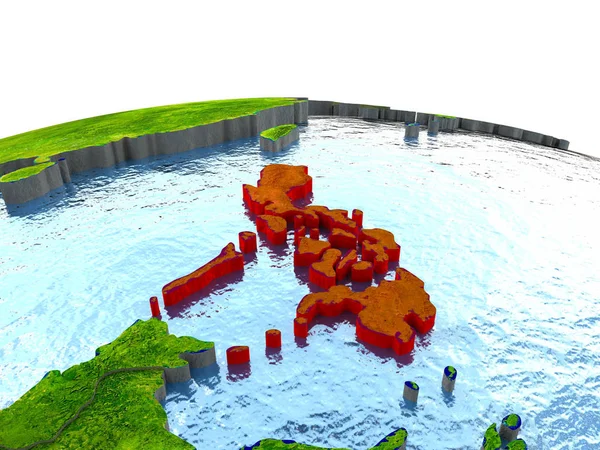 Türkiye dünyada kırmızı