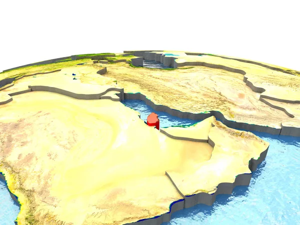 Kırmızı yeryüzünde Katar