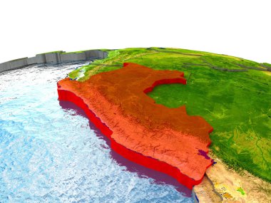 Peru dünyada kırmızı