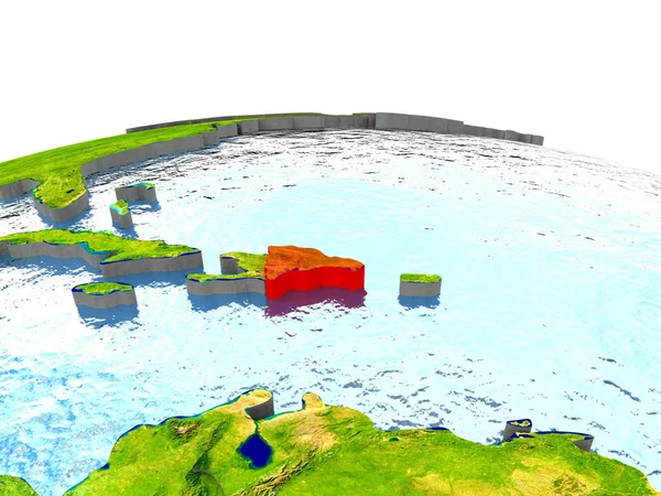 Dominik Cumhuriyeti dünyada kırmızı