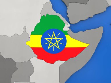 Etiyopya dünya üzerinde