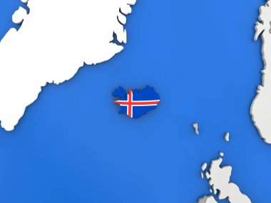 Dünya üzerinde İzlanda