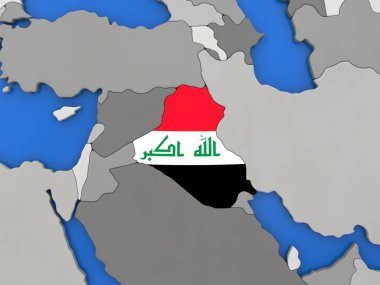 Irak dünya üzerinde