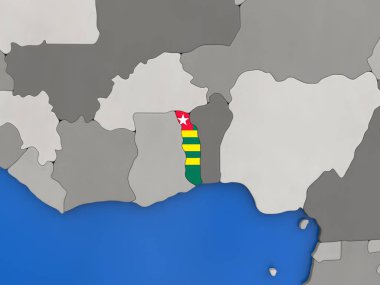 Togo dünya üzerinde