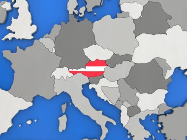 Dünya üzerinde Avusturya