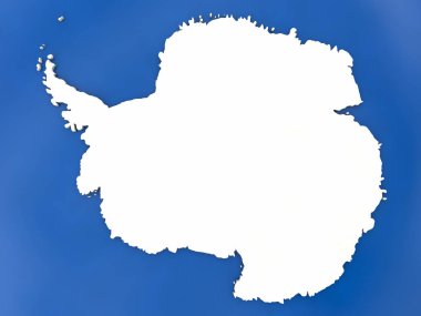 Antarktika dünya üzerinde