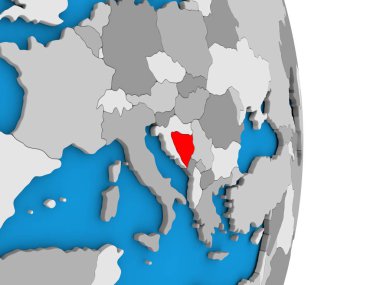 Bosna dünya üzerinde