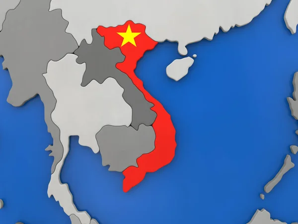 Vietnam Globe — Stok fotoğraf