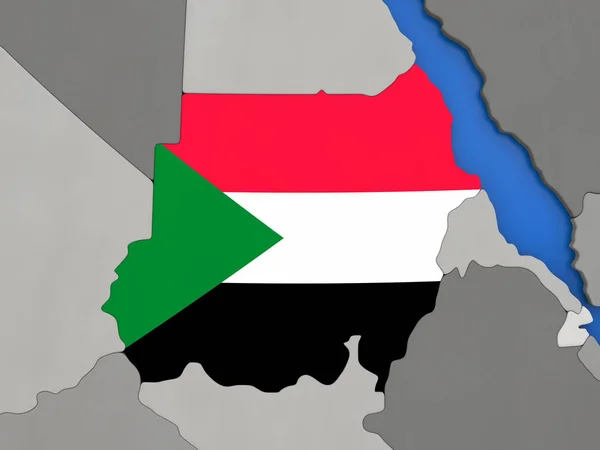 Sudan Globe — Stok fotoğraf