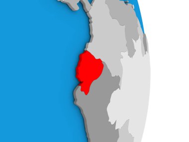 Dünya üzerinde Ekvador