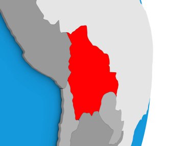 Bolivya dünya üzerinde