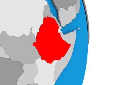 Etiyopya dünya üzerinde