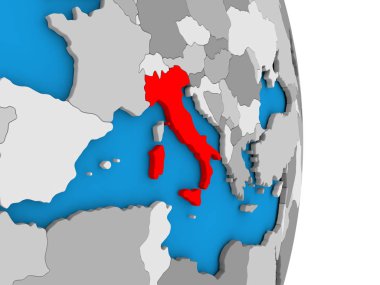 İtalya dünya üzerinde