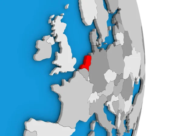 Hollanda Dünya üzerinde — Stok fotoğraf