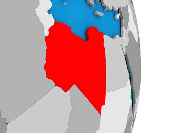 Лівія по всьому світуLibia na świecie — стокове фото