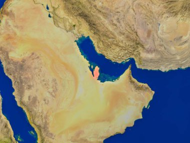 Kırmızı uzaydan Katar