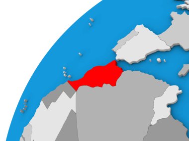 Küre kırmızı Fas