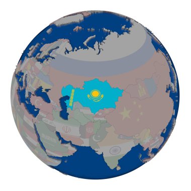 Kazakistan siyasi dünya üzerinde