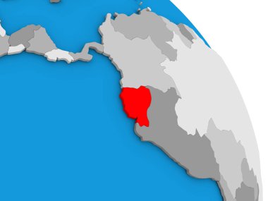 Dünya üzerinde Ekvador