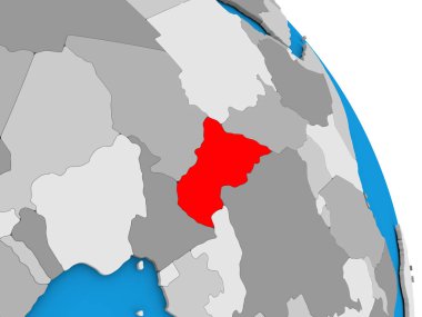 Orta Afrika Dünya üzerinde