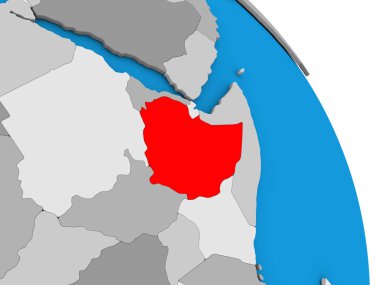 Etiyopya dünya üzerinde