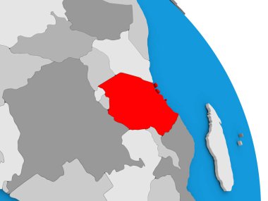 Dünya üzerinde Tanzanya