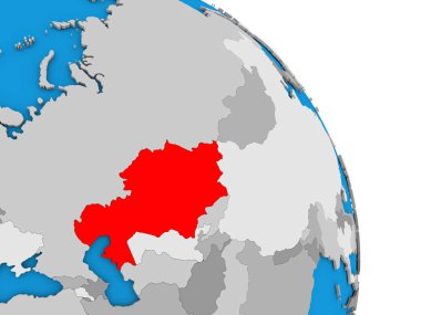 Kazakistan dünya üzerinde