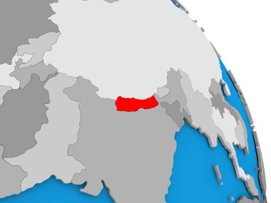 Dünya üzerinde Nepal