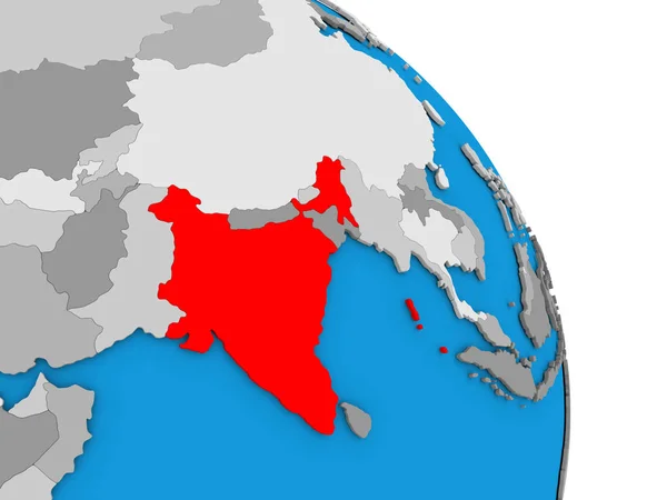 India sul globo — Foto Stock