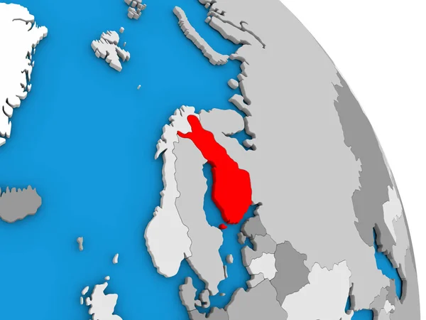 Finlandia na świecie — Zdjęcie stockowe