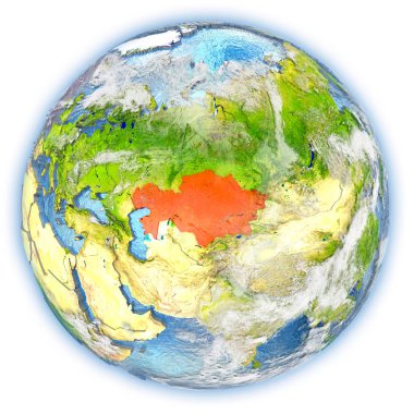 Kazakistan izole yeryüzünde
