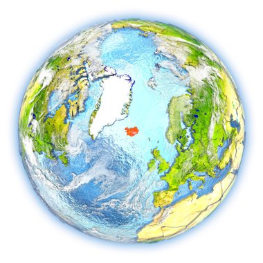 İzlanda izole yeryüzünde