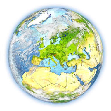 Slovenya izole yeryüzünde