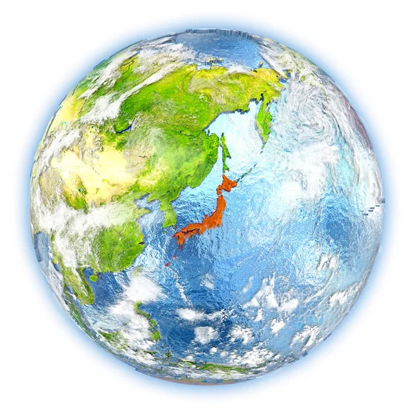 日本は地球の分離 — ストック写真