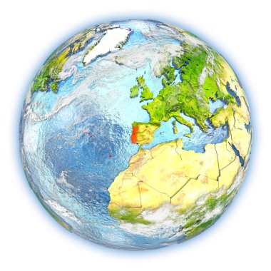 Portekiz izole yeryüzünde