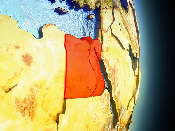 Mısır kırmızı uzaydan