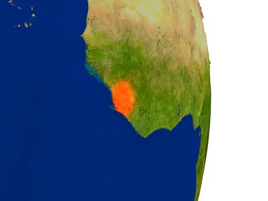 Sierra Leone yeryüzünde