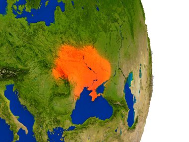 Ukrayna yeryüzünde