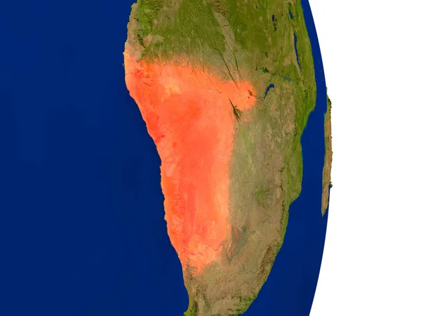 地球上のナミビア — ストック写真
