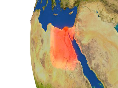 Dünya üzerinde Mısır