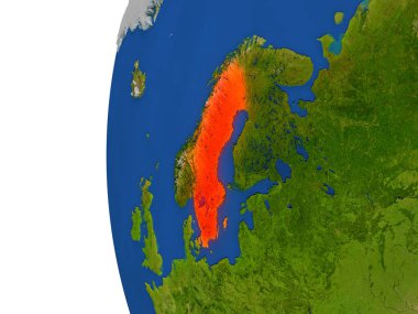 Dünya üzerinde İsveç