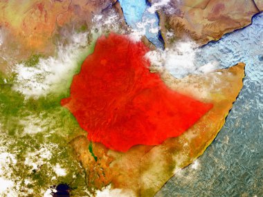 Etiyopya resimli dünya üzerinde