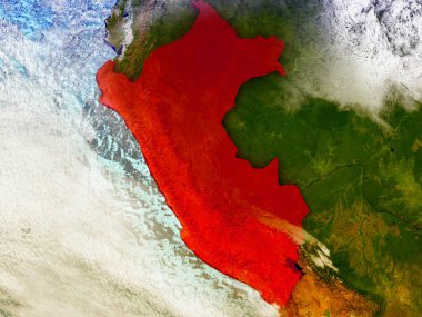 Peru resimli dünya üzerinde