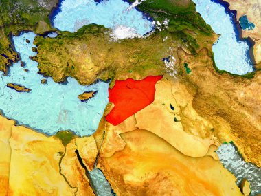 Suriye resimli dünya üzerinde
