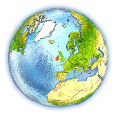 İrlanda'da izole küre