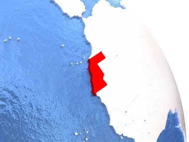 Batı Sahra zarif dünya üzerinde